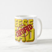 Gecertificeerde kaaskop koffiemok (Voorkant rechts)