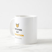 Gecertificeerde Kat Afleiding Grappige Kat Mok (Voorkant links)
