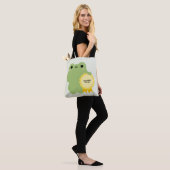 Gecertificeerde Klamme Kikker Tote Bag (Op model)