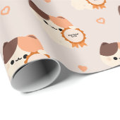 Gecertificeerde knuffelkat cadeaupapier (Rol Hoek)