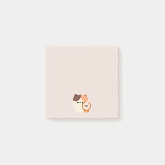 Gecertificeerde Knuffelkat Post-it® Notes (Voorkant)