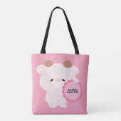 Gecertificeerde Koe Die Knuffel Nodig Heeft Tote Bag (Achterkant)