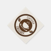 Gecertificeerde koffieHolic Stamp Servet (Hoek)
