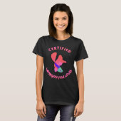 Gecertificeerde Labyrintvisliefhebber T-shirt (Voorkant volledig)