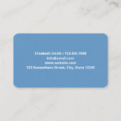 Gecertificeerde lactatie consultant visitekaartje (Achterkant)