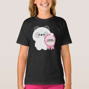 Gecertificeerde Lage Energie Panda T-shirt
