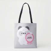 Gecertificeerde Lage Energie Panda Tote Bag (Voorkant)
