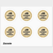 Gecertificeerde Last Responder Seal Sticker (Vel)