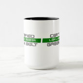 Gecertificeerde LEAN Six Sigma Green Belt Coffee-M Mok (Midden)