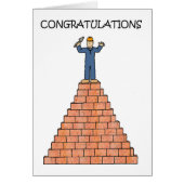 Gecertificeerde Mason met licentie gefeliciteerd (Voorkant)