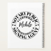 Gecertificeerde mobiele notaris Professional Planner (Achterkant)