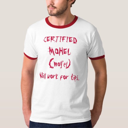 GECERTIFICEERDE MOHEL T-SHIRT (Voorkant)