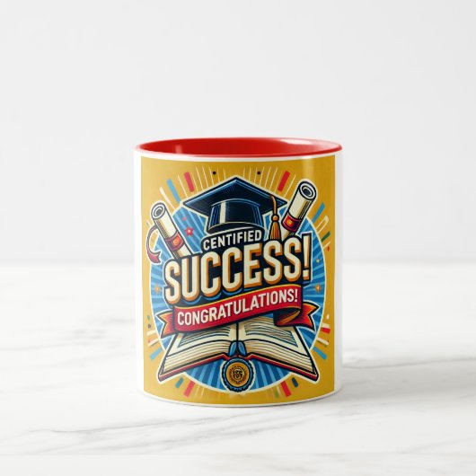 Gecertificeerde Mok voor succes | Examen Gefelicit (Center)