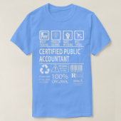 Gecertificeerde MultiTasking gecertificeerd als op T-shirt (Design voorkant)