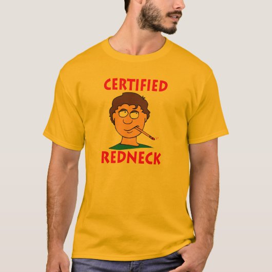 Gecertificeerde nek t-shirt (Voorkant)