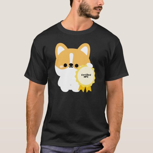 Gecertificeerde NPC Corgi T-shirt (Voorkant)