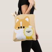 Gecertificeerde NPC Corgi Tote Bag (Dichtbij)