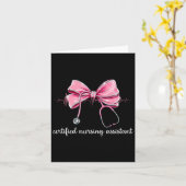 Gecertificeerde Nursing Instant Can Stethoscope Co Kaart (Gele Bloem)