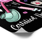 Gecertificeerde Nursing Instant Can Stethoscope Co Poster (Hoek)