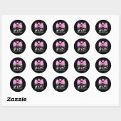 Gecertificeerde Nursing Instant Can Stethoscope Co Ronde Sticker (Vel)