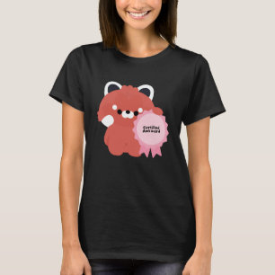 Gecertificeerde Onbeholpen Rode Panda T-shirt