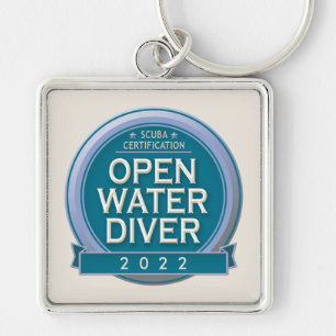gecertificeerde Open Water Diver Sleutelhanger