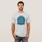gecertificeerde open water duiker t-shirt (Voorkant volledig)