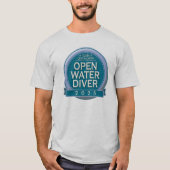  gecertificeerde open water duiker t-shirt (Voorkant)