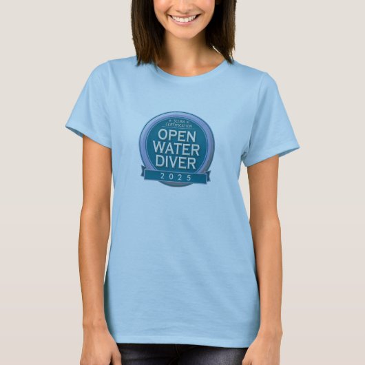gecertificeerde open water duiker t-shirt (Voorkant)