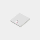 Gecertificeerde Opgebrande Panda Post-it® Notes (Schuin)