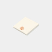 Gecertificeerde Opgebrande Tijger Post-it® Notes (Schuin)