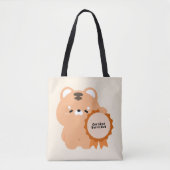 Gecertificeerde Opgebrande Tijger Tote Bag (Voorkant)