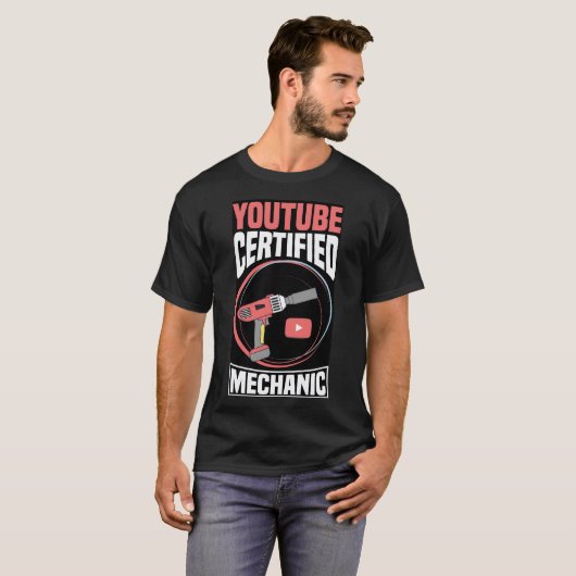 Gecertificeerde outube-techniek t-shirt (Voorkant volledig)