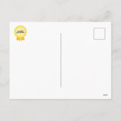 Gecertificeerde Overdenker Bever Feestdagenkaart (Achterkant)