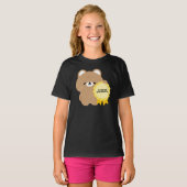 Gecertificeerde Overdenker Bruine Beer T-shirt (Voorkant volledig)