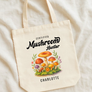 Gecertificeerde Paddenstoelenjager Cottage Core Fo Tote Bag