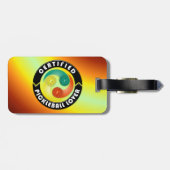 Gecertificeerde Pickleball Lover 1 Opties Bagagela Bagagelabel (Achterkant horizontaal)