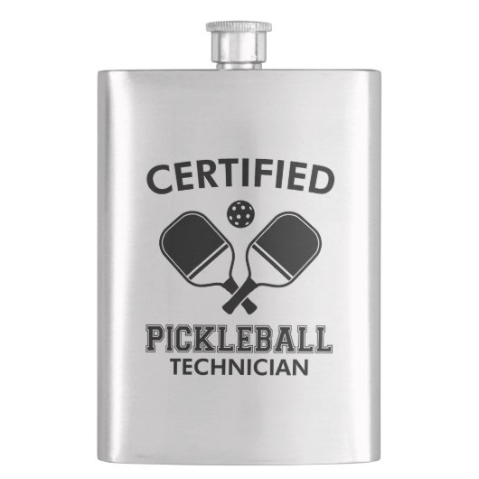 Gecertificeerde Pickleball-technicus Flacon (Voorkant)