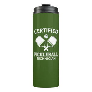 Gecertificeerde Pickleball-technicus Thermosbeker