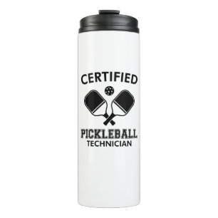 Gecertificeerde Pickleball-technicus Thermosbeker
