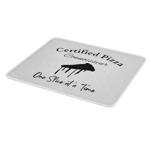 Gecertificeerde Pizza Connoisseur Snijplank (Hoek)