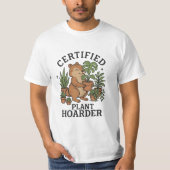 Gecertificeerde Planten Hoarder T-shirt (Voorkant)
