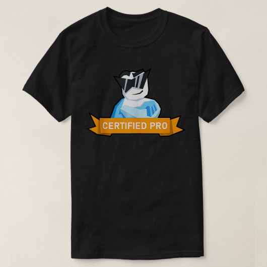 Gecertificeerde Pro T-shirt (Design voorkant)