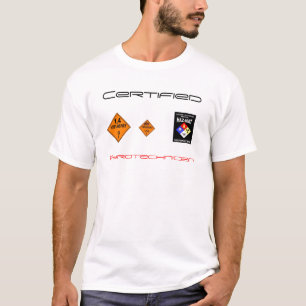 Gecertificeerde pyrotechnicus t-shirt
