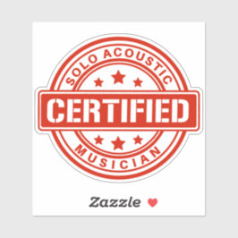 Gecertificeerde SAM Embleem Custom Cut Sticker 4 "