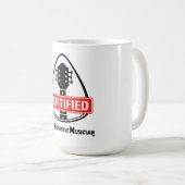 Gecertificeerde SAM Guitar Pick Headstock Mok (Voorkant rechts)