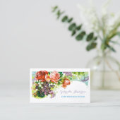 Gecertificeerde schoonheidsspecialiste  Roze Roze  Visitekaartje (Staand voorkant)