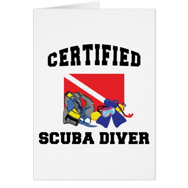 Gecertificeerde SCUBA-server (Voorkant)