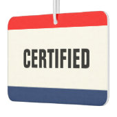 Gecertificeerde service voor autoverkoop - luchtverfrisser (Links)