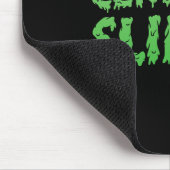 Gecertificeerde Slimer Halloween Slime-tekst Muismat (Hoek)